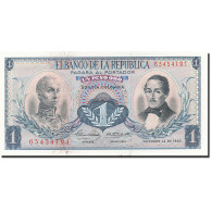 Billet, Colombie, 1 Peso Oro, 1959-1960, 1963-10-12, KM:404b, SPL - Kolumbien