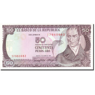 Billet, Colombie, 50 Pesos Oro, 1982-1984, 1986-01-01, KM:425b, NEUF - Kolumbien