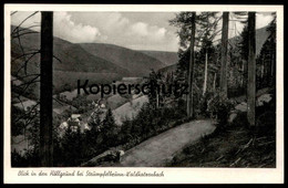 ALTE POSTKARTE BLICK IN DEN HÖLLGRUND BEI STRÜMPFELBRUNN-WALDKATZENBACH Ansichtskarte Cpa AK Postcard - Waldbrunn