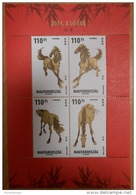 Hungary 2014. Chinese Horoscope Animals / The Year Of The Horses Sheet MNH (**) - Ungebraucht
