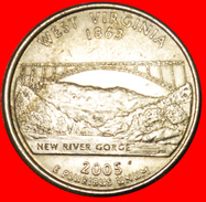 § BRIDGE 1863: USA ★ 1/4 DOLLAR 2005D! LOW START★ NO RESERVE! - 1999-2009: State Quarters