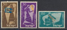 °°° ISRAEL - Y&T N°113/15 - 1956 MNH °°° - Unused Stamps (without Tabs)