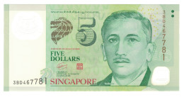 Billet, Singapour, 5 Dollars, 2005, KM:47, NEUF - Singapore
