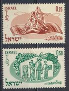 °°° ISRAEL - Y&T N°174/75 - 1960 MNH °°° - Unused Stamps (without Tabs)