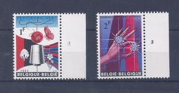 N°1313/1314 PLAATNUMMERS MNH ** POSTFRIS ZONDER SCHARNIER SUPERBE - 1961-1970