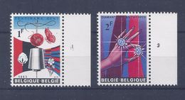 N°1313/1314 PLAATNUMMERS MNH ** POSTFRIS ZONDER SCHARNIER SUPERBE - 1961-1970