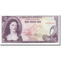 Billet, Colombie, 2 Pesos Oro, 1972-1973, 1977-07-20, KM:413b, NEUF - Colombie