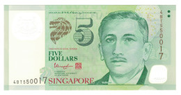 Billet, Singapour, 5 Dollars, 2005, KM:47, NEUF - Singapur