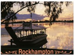 (988) Australia - (with Stamp At Back Of Card) QLD - Rockhampton - Rockhampton