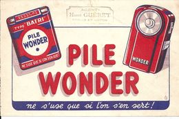 BEAU  BUVARD  PILE  WONDER - Batterie