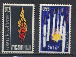 °°° ISRAEL - Y&T N°218/19 - 1962 MNH °°° - Nuevos (sin Tab)