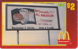 TARJETA DE ESTADOS UNIDOS DE McDONALDS DE SPRINT  (NUEVA-MINT) Mc DONALDS - Sprint