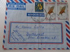 AD00002.04  New Zealand Cover - Air Mail 1965   To Hungary - Corréo Aéreo
