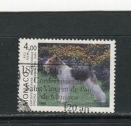 MONACO - Y&T N° 2029° - Exposition Internationale Canine - Fox Terrier à Poil Dur - Used Stamps