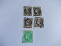 TIMBRE France Cérès Et Marianne Type Gandon Valeur 4.20 € - Used Stamps