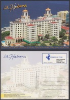 2001-EP-130 CUBA 2001. POSTAL STATIONERY. HABANA. HOTEL NACIONAL. VISTAS TURISTICAS. VENDIDAS EN CUC. UNUSED. - Brieven En Documenten