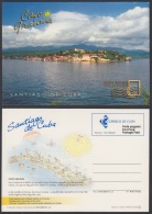 2004-EP-65 CUBA 2004. POSTAL STATIONERY. SANTIAGO DE CUBA. CAYO GRANMA. BEACH. VISTAS TURISTICAS. VENDIDAS EN CUC. UNUSE - Briefe U. Dokumente