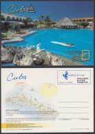 2004-EP-66 CUBA 2004. POSTAL STATIONERY. SANTIAGO DE CUBA. HOTEL LOS CORALES. POOL. VISTAS TURISTICAS. VENDIDAS EN CUC. - Lettres & Documents