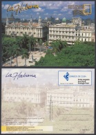 2004-EP-67 CUBA 2004. POSTAL STATIONERY. HABANA. HOTEL INGLATERRA. TEATRO GARCIA LORCA. PARQUE CENTAL. VISTAS TURISTICAS - Briefe U. Dokumente