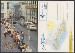 2004-EP-68 CUBA 2004. POSTAL STATIONERY. SANTIAGO DE CUBA. STREET SANTIAGO. VISTAS TURISTICAS. VENDIDAS EN CUC. UNUSED. - Storia Postale