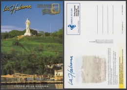 2004-EP-72 CUBA 2004. POSTAL STATIONERY. HABANA. CRISTO DE LA HABANA. CHRIST. VISTAS TURISTICAS. VENDIDAS EN CUC. UNUSED - Covers & Documents