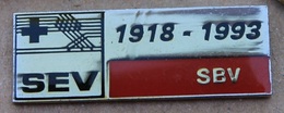 SEV - SBV - 1918 / 1993 - SUISSE  -            (18) - Transportation