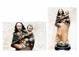 LOT 2 Photos - BAIGNEUX LES JUIFS - NOTRE DAME DU VAL DE SEINE - Vierge Statue Bébé - 1997 - Côte D'Or - - Andere Gemeenten