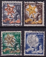 1933 Kinderzegels Driekoningenfeest Complete Gestempelde Serie NVPH 261 / 264 - Gebruikt