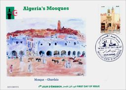 ARGELIA FDC - Islam -  Mosque Mosquee Moschea Moschee Mezquita - Great Mosque - Ghardaia - Mosques & Synagogues