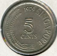 Singapour Singapore 5 Cents 1979 KM 2 - Singapur