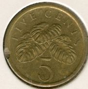 Singapour Singapore 5 Cents 1986 KM 50 - Singapour