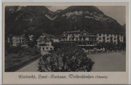 Eintracht, Hotel-Kurhaus, Wolfenschiessen - Oldtimer - Photo: Engelberger No. 3214 - Wolfenschiessen