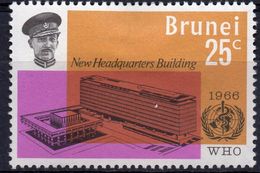 BRUNEI/1966/MH/SC#127/WORLD HEALTH ORGANIZATION HEADQUARTER, WHO - Brunei (...-1984)