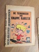 Rare MINI-RECIT SPIROU Années 60/70 En Hollandais N°??? DE TERUGKEER VAN KNAPPE KARELTJE , Monté Mais PAS Par Mes Soins - Otros & Sin Clasificación