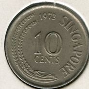 Singapour Singapore 10 Cents 1973 KM 3 - Singapore