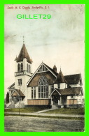 AMITYVILLE, NY - SOUTH M. E. CHURCH , LONG ISLAND - TRAVEL IN 1920 - A.H. - - Long Island