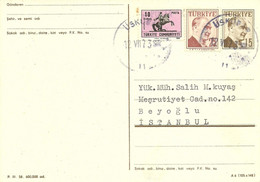 Turkey; 1958 Postal Stationery - Postwaardestukken