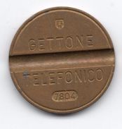 Gettone Telefonico 7804 Token Telephone - (Id-651) - Profesionales/De Sociedad