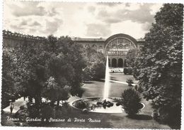 Y4392 Torino - Giardini E Stazione Di Porta Nuova / Viaggiata 1962 - Stazione Porta Nuova