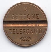 Gettone Telefonico 7809 Token Telephone - (Id-661) - Professionals/Firms