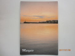 Postcard Sunset Over Margate Harbour Photo By Thanet Council Tourism Published By Salmon  My Ref B21500 - Margate