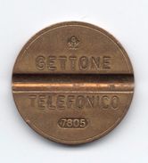 Gettone Telefonico 7805 Token Telephone - (Id-732) - Professionnels/De Société