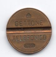 Gettone Telefonico 7605 Token Telephone - (Id-733) - Professionnels/De Société