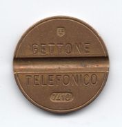 Gettone Telefonico 7410 Token Telephone - (Id-738) - Professionnels/De Société