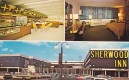 Tacoma Washington, Sherwood Inn Hotel, Lunch Counter Interior View Cafe And Room , C1960s/70s Vintage Postcard - Tacoma