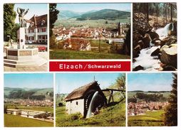 Elzach / Schwarzwald  - Mehrbildkarte Multiview Multivues - Mühle Moulin Mill - Elzach