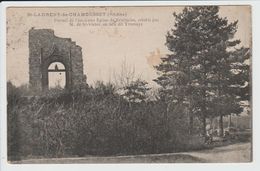 SAINT LAURENT DE CHAMOUSSET - RHONE - PORTAIL DE L'ANCIENNE EGLISE DE BRULLIOLES - Saint-Laurent-de-Chamousset