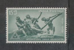 India 1959 INTERNATIONAL LABOUR ORGANISATION MNH # 25709 S Indien Inde - Nuevos