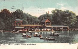 ¤¤  -  ETAT-UNIS  -  NEW-YORK  -  Boat House Central Park  -  Oblitération  -  ¤¤ - Central Park