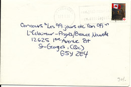 Canada Cover Sent 13-2-2007 Single Franked - Briefe U. Dokumente